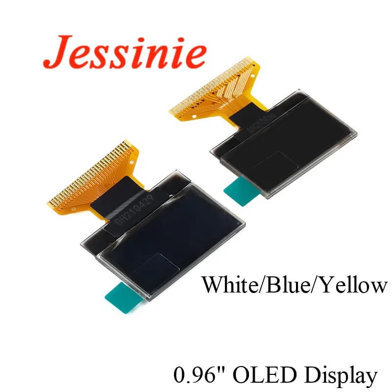 Modulo OLED da 0.96 pollici schermo da 0.96 "bianco/blu/giallo 128 x64 modulo Display a LED LCD interfaccia IIC SPI SSD1306 SSD1315 per Arduino