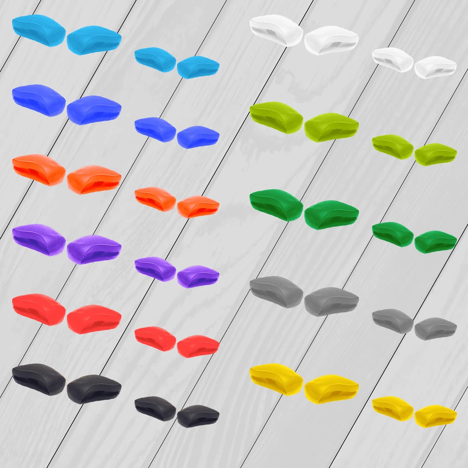 E.O.S Silicon Rubber Replacement Nose Pads for OAKLEY Flak 2.0 OO9295 / Flak 2.0 XL OO9188 Frame Multi-Options