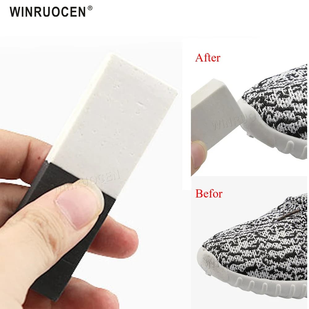 Eraser di gomma per la Pelle Scamosciata Nubuck Scarpe In Pelle di Avvio Pulito Spazzola di Pulizia Macchia Cleaner Wipe Accessori Per La Cura di Scarpe Dropshipping