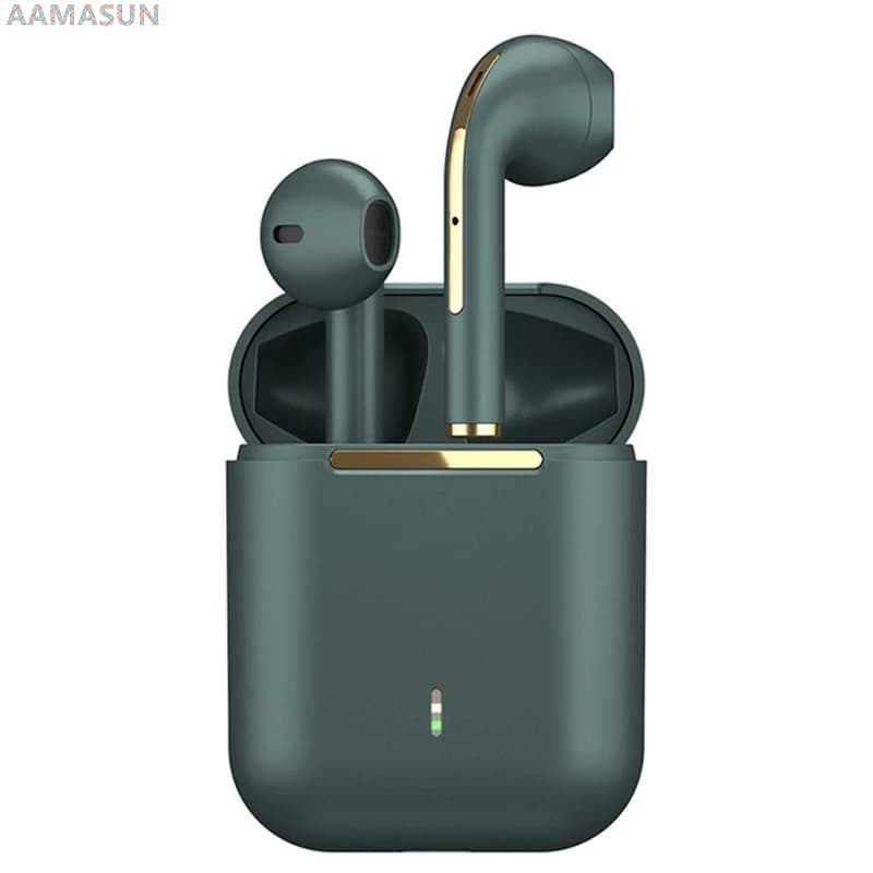 Aamasun J18 TWS cuffie Bluetooth Stereo True Wireless cuffie auricolari In Ear auricolari vivavoce auricolari per telefono cellulare