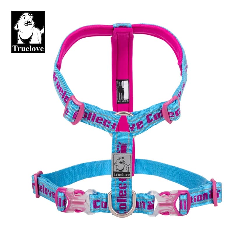 Truelove Pettorina per cani riflettente No Pull Design tattico per addestramento militare Imbottito in neoprene Comfort Mesh regolabile TLH6371