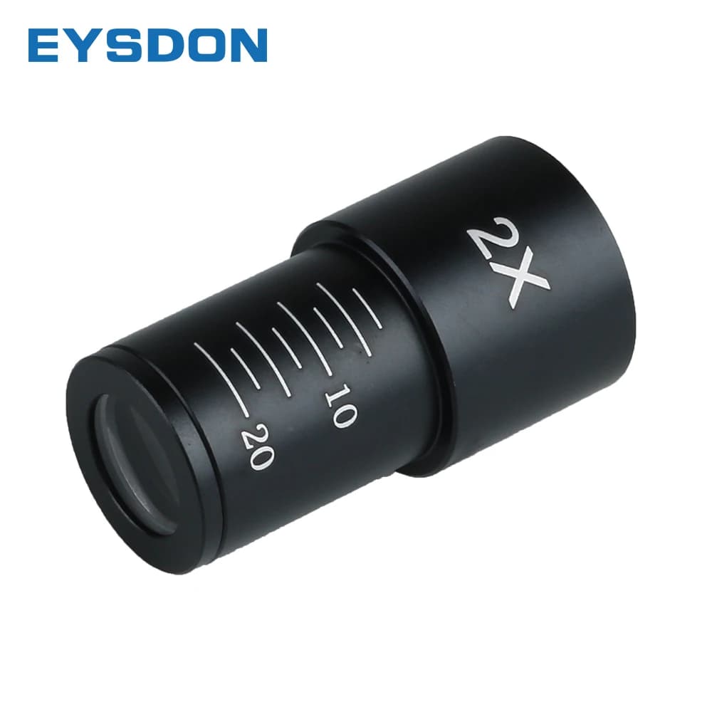 Microscopio EYSDON 2X Barlow Lens per microscopio biologico con attacco da 23.2mm