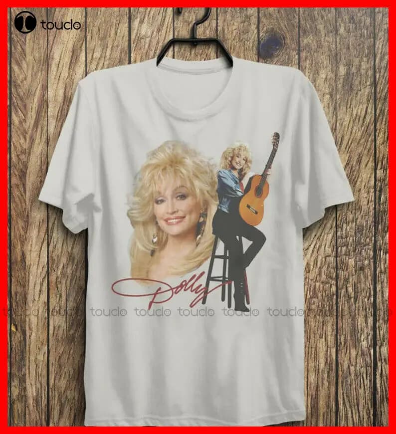 Rara maglietta vintage anni '90 1994 Dolly Parton Maglietta da golf a grandezza naturale Maglietta personalizzata con stampa digitale unisex per adulti Xs-5XL