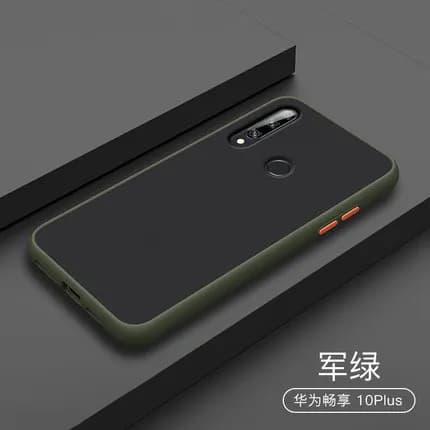 For Huawei P Smart Z Case Hard PC Transparent Matte Slim Protective Back Cover case for huawei p smart z phone shell