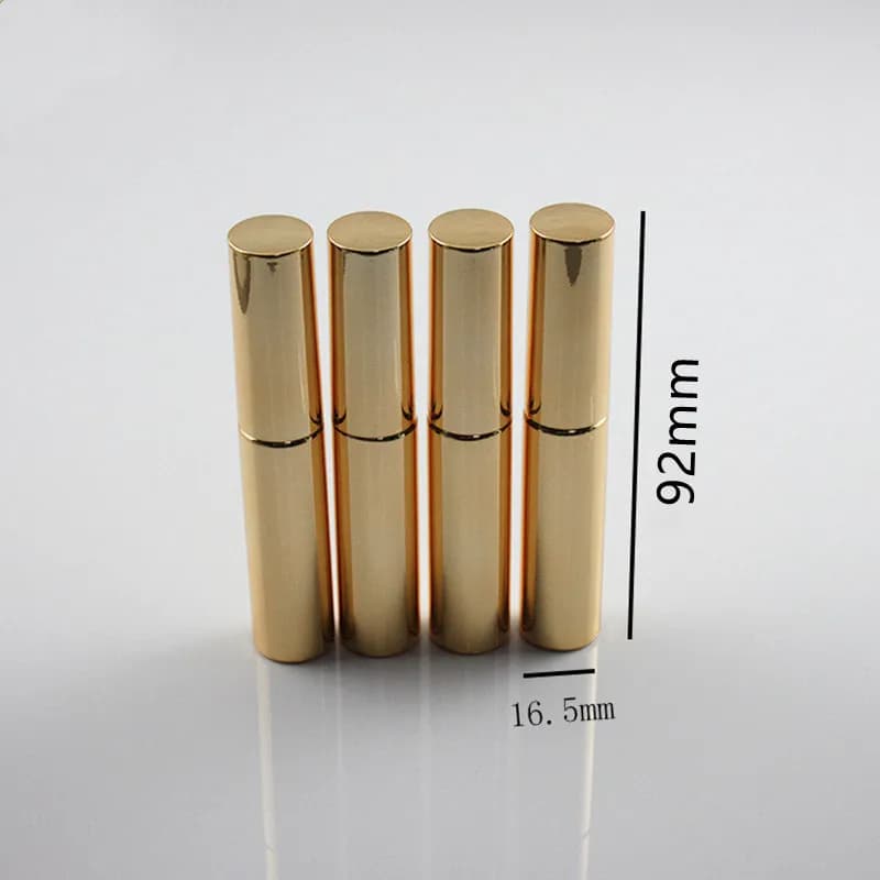 Wholesale 8ml Tubes for Eyeliner Empty Bottles for Gold Mascara Bottle for Eyeliner Gel VE Fluid Containers for Eye Makeup Package
