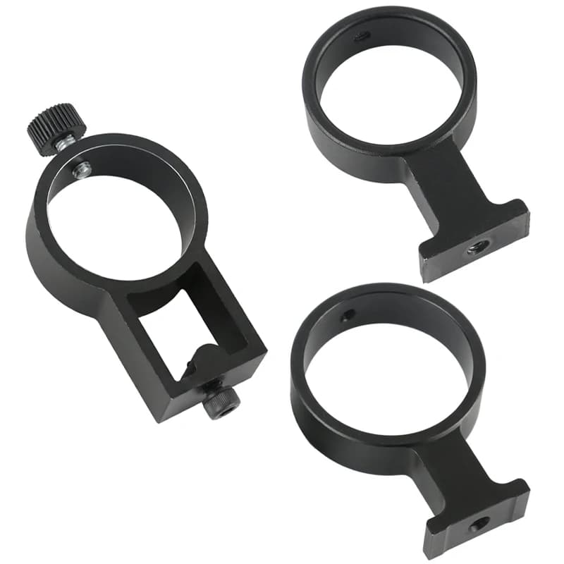 Supporto di messa a fuoco per staffa di messa a fuoco adattatore ad anello da 40 mm 50 mm per supporto per fotocamera per microscopio digitale HDMI USB Vdieo