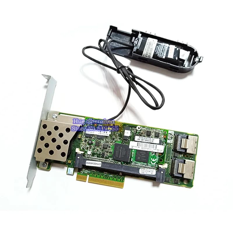 462919-001 013233-001 Array SAS P410 Scheda Controller RAID 6Gb PCI-E con Batteria 512M di RAM