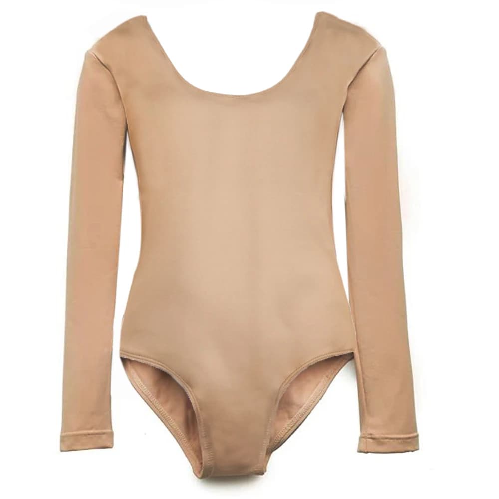 Top per pattinaggio artistico su ghiaccio Ragazze Bambini Colore nudo Sci a rotelle Pattinaggio su ghiaccio Camicie interne per allenamento di pattinaggio Abbigliamento da pratica