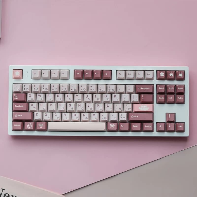 120 tasti GMK Daifuku Keycaps Cherry Profile PBT Dye Sublimation tastiera meccanica Keycap per MX Switch con cambio 1.75U 2U