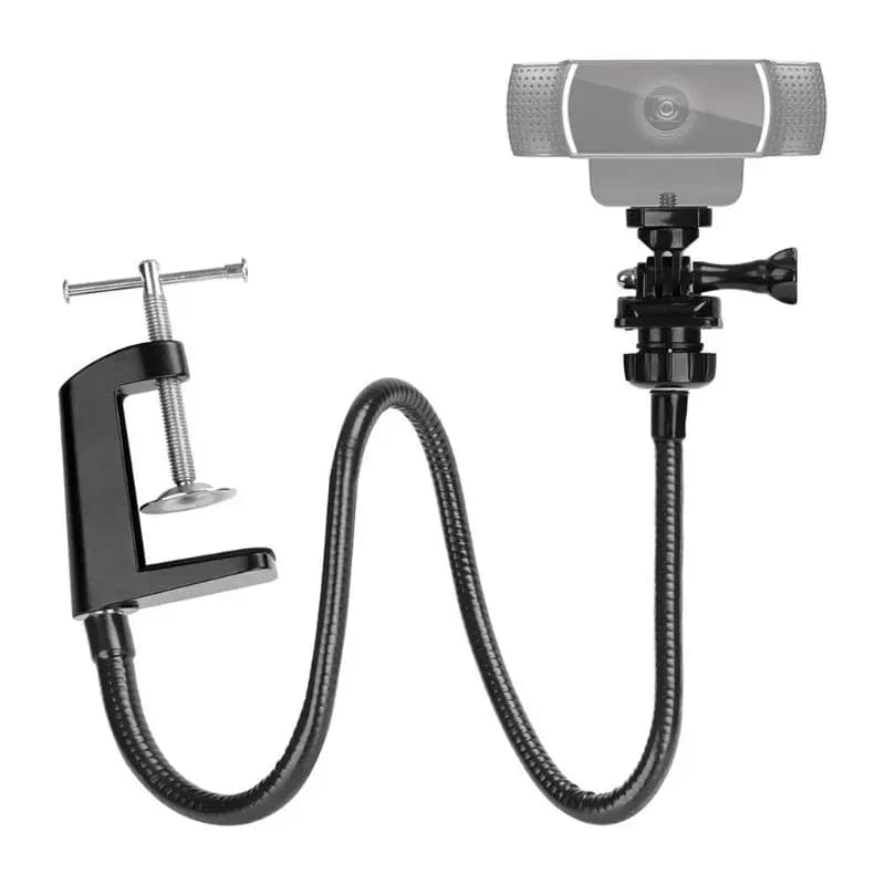 Camera Bracket for Logitech Webcam Brio 4K C925e C922x C922 C930e C930 C920 with Desk Jaw R9CB