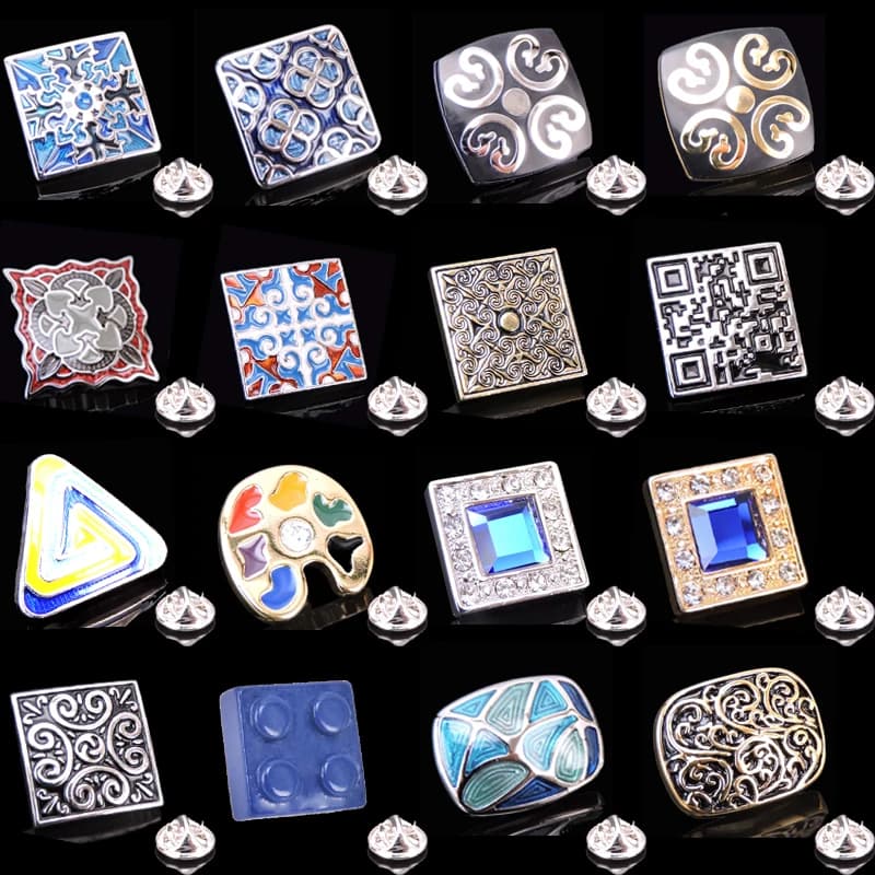 Retro pattern Brooch new fashion two-dimensional bus piano Crystal Crown Brooch men's dress shirt scarf LAPEL BADGE PIN gift