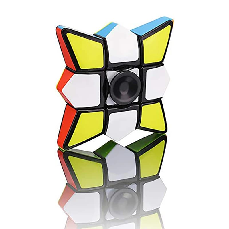 Cubo magico 3D Puzzle Spinner 1X3X3 Velocità Giroscopio Punta delle dita Agitarsi Giocattolo Antistress Giochi educativi per Bambini Bambini Adulti