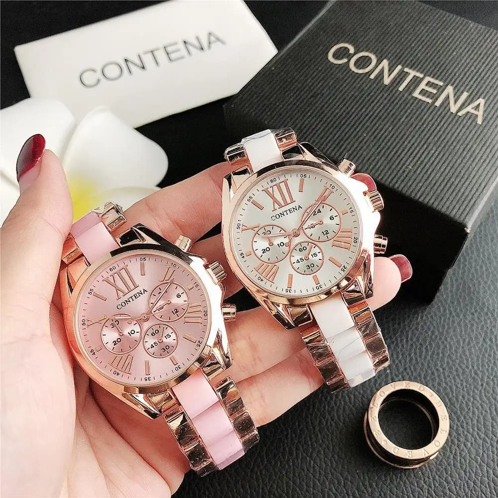 Top Luxury Brand Women's Watch Quartz Rose Gold Watch Fashionable Women's Watch Wrist Watch Women's Relogio Female Masculine