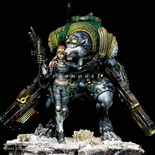 Kit modello in resina 1/24 figura giocattolo fai da te incolore e autoassemblato A-436