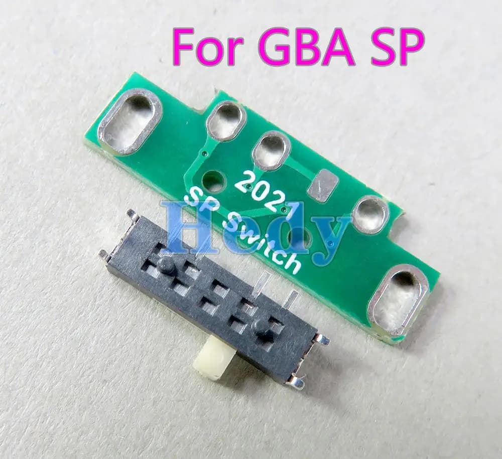 1set OEM per GBA SP ON OFF nuovo on off scheda interruttore di alimentazione per GBA SP console di gioco riparazione sostituzione interruttore di alimentazione