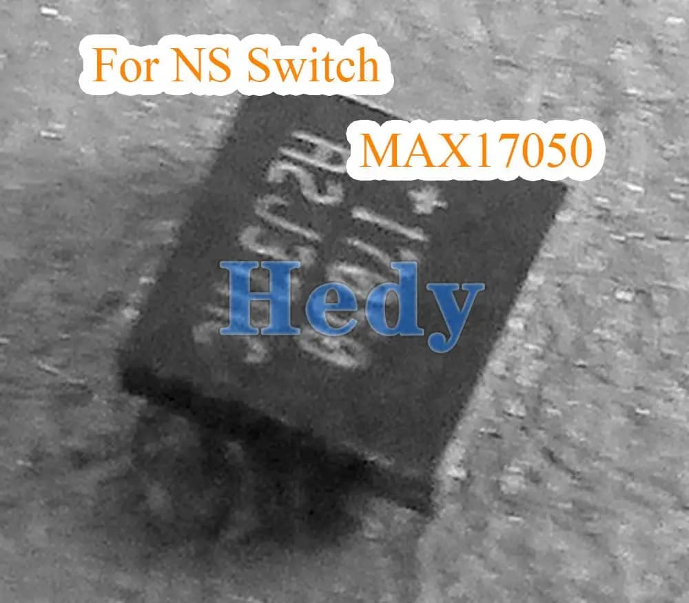 3PCS Per NS Switch MAX17050 17050 MAX17050X Chip Batteria Rilevamento Del Piede IC BGA