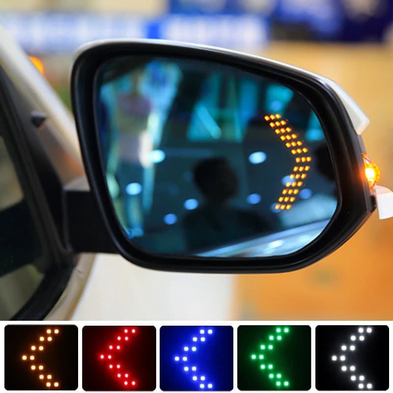 Car Styling 14 SMD LED Indicatori di direzione Per Hyundai Solaris i30 Accent Creta Tucson Santa fe ix35 i20 Auto Specchietto retrovisore Lampada