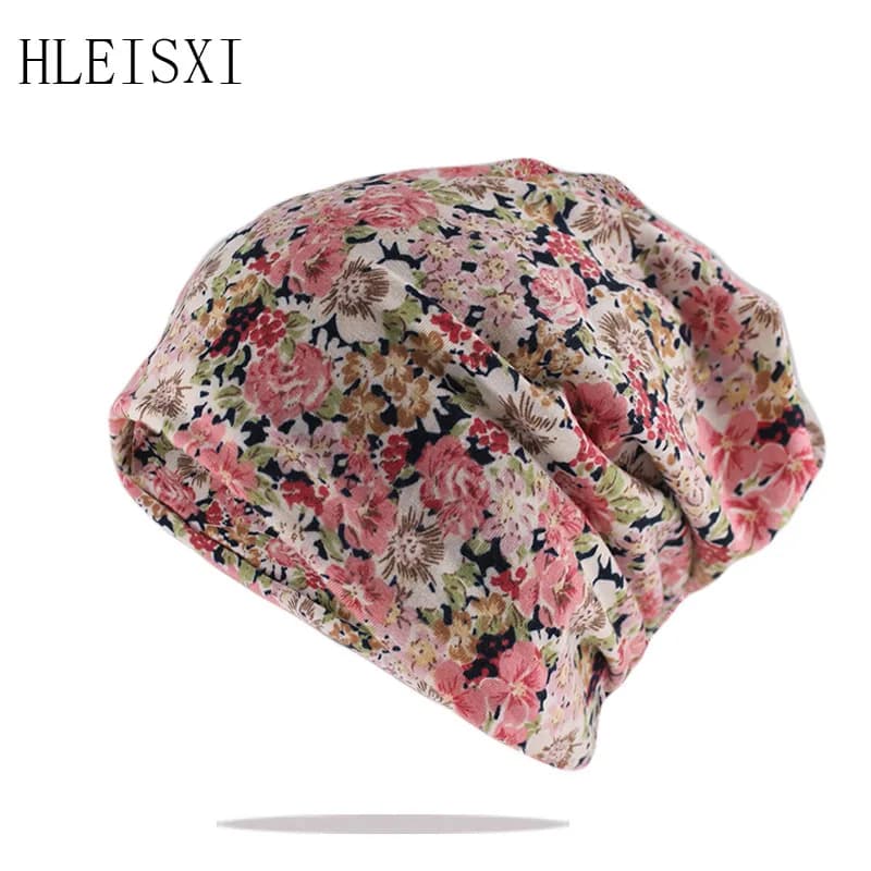 Vendita superiore nuova moda colorata primavera autunno caldo donne berretti Skullies cappello sciarpa Casual Outdoor ragazza Hip Hop Bonnet Bone