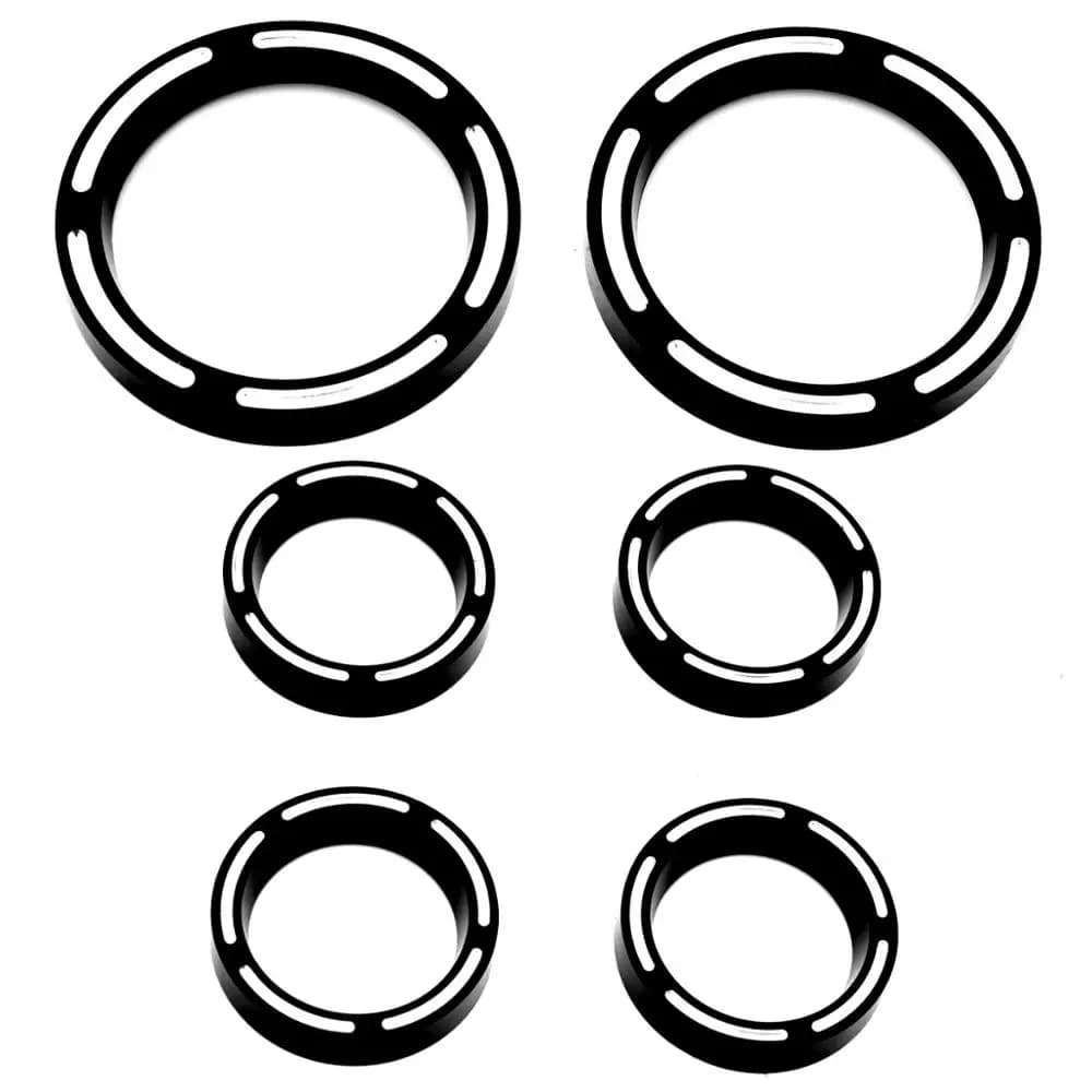 Cover Tool Cut Edge Superficial Gauge Bezel Kit For Harley Road Glide Street Glide FLHX 96-01 02 03 05 07 08-13