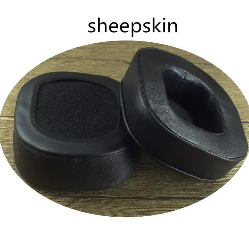 Sheepskin Earpad For ASTRO A40TR Headphones Replacement Ear Pads Pillow Ear Cushions Cover Cups Repair Parts Top Quality Black