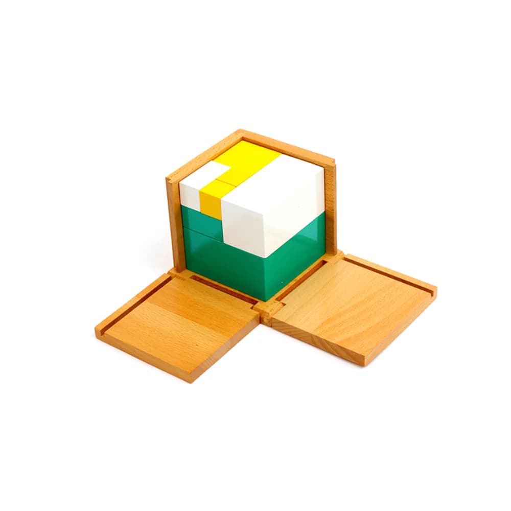 Montessori Potenza di 2 Cubi Attrezzature Educative Matematiche per Bambini Primari Elementari Risorse di Apprendimento della Moltiplicazione