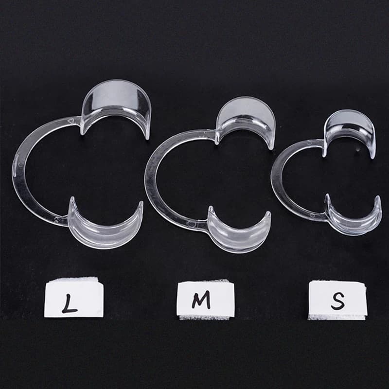5/3Pc C Plastic Form Dentale lip mouthwashers cheek open orthodontic tools dental products Oral Clean Tool teeth whitening
