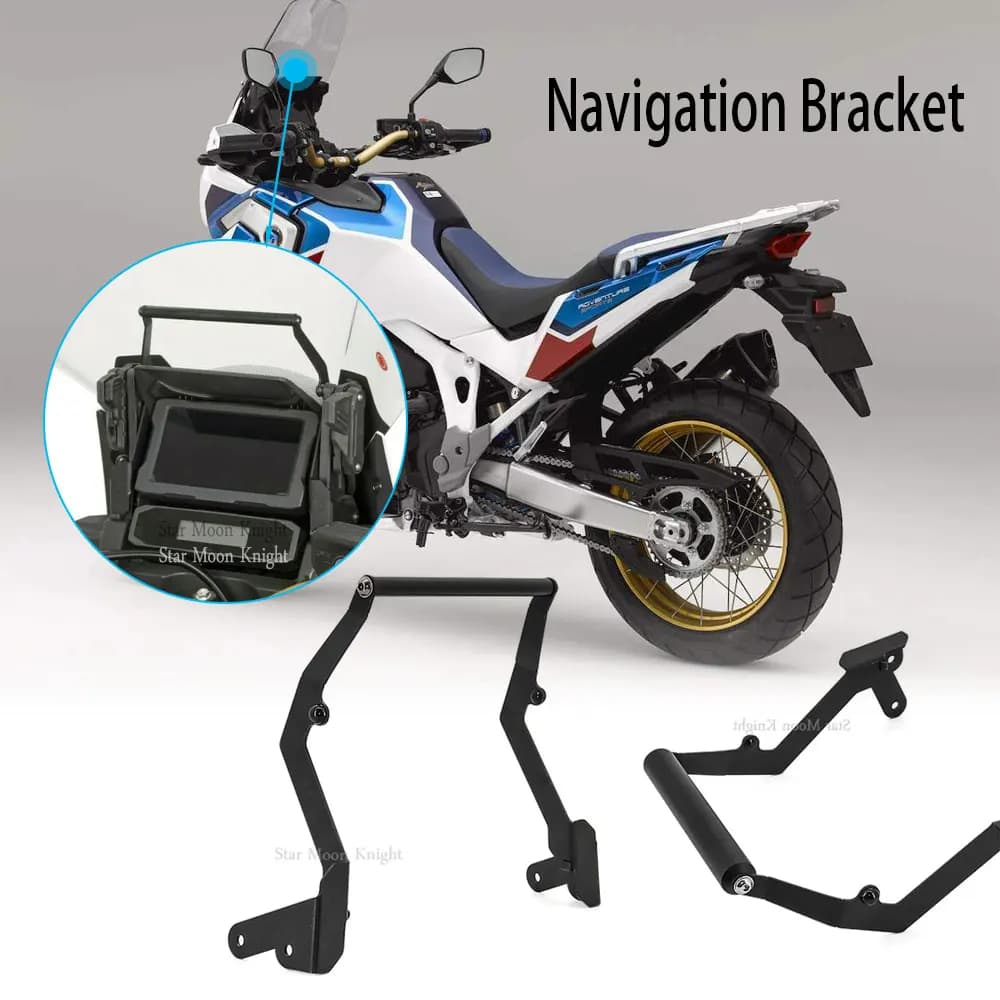 Supporto mobile per moto Supporto per telefono Supporto per piastra di navigazione GPS per HONDA CRF1100L AFRICA TWIN CRF 1100 2020 ADVENTURE