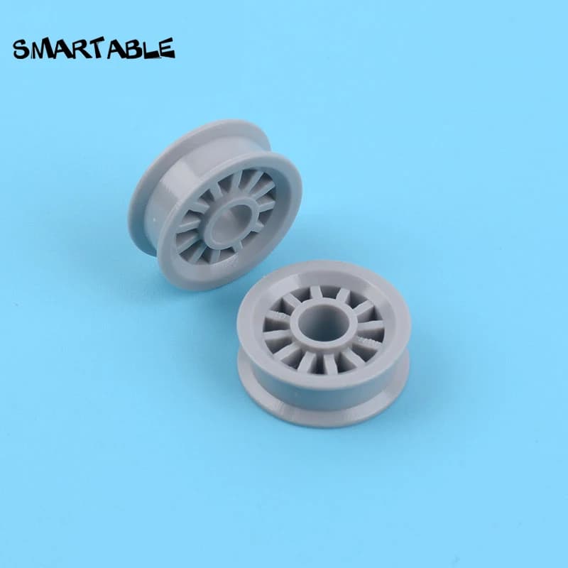 Smartable Wheel Center Spoked Piccolo Building Block MOC Parti di Giocattoli Per I Bambini Educazione Compatibile Major Brand 30155 20 pz/set