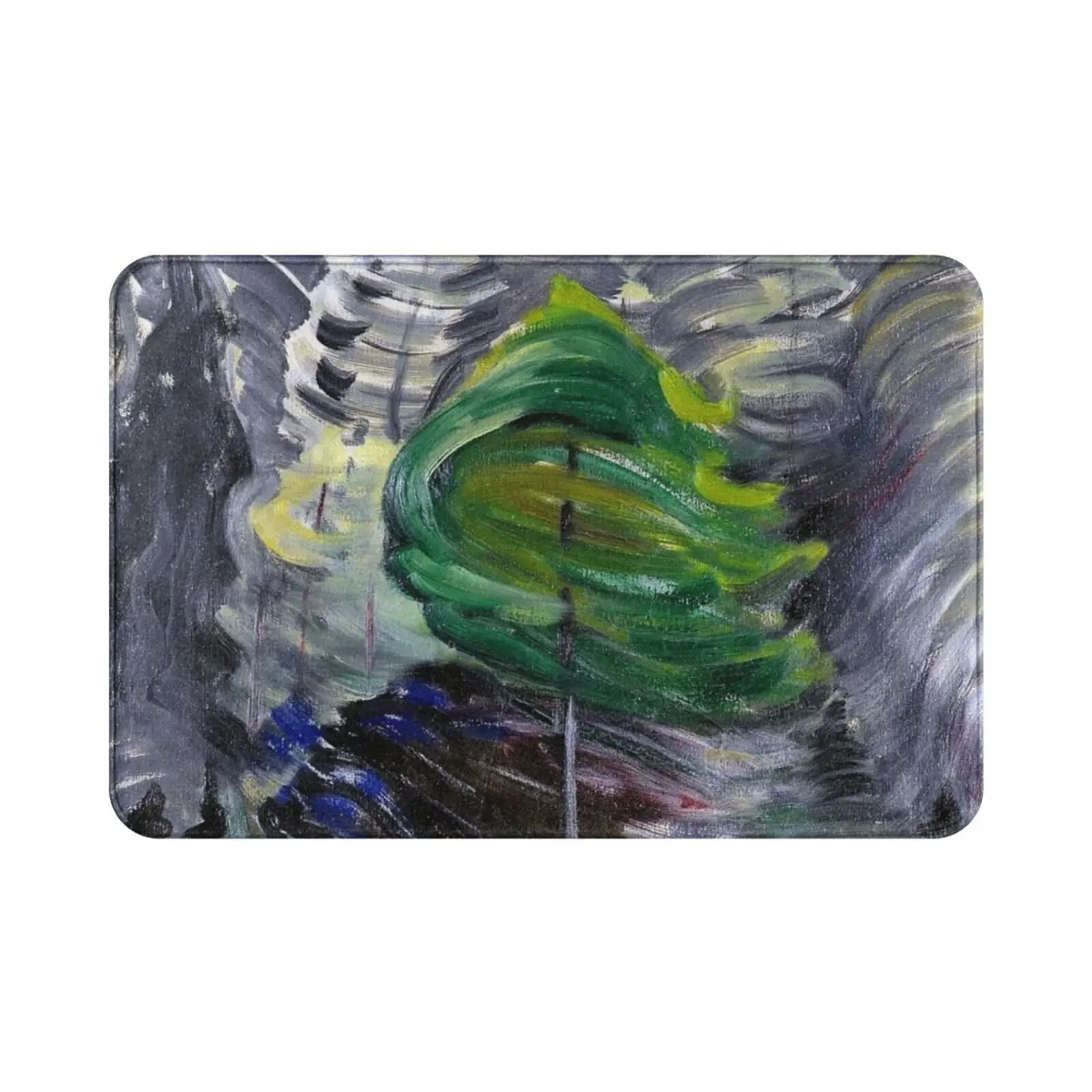 Emily Carr-Juice Of Life Carpet Mat Soft Bearing Canada Canadian Group of Seven Outdoor Nature Wilderness
