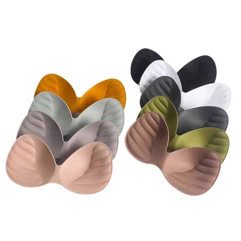 Inserti imbottiti per Bikini imbottitura invisibile sul petto Design aderente per il corpo costume da bagno per donna inserto per reggiseno per il seno potenziatore Push Up