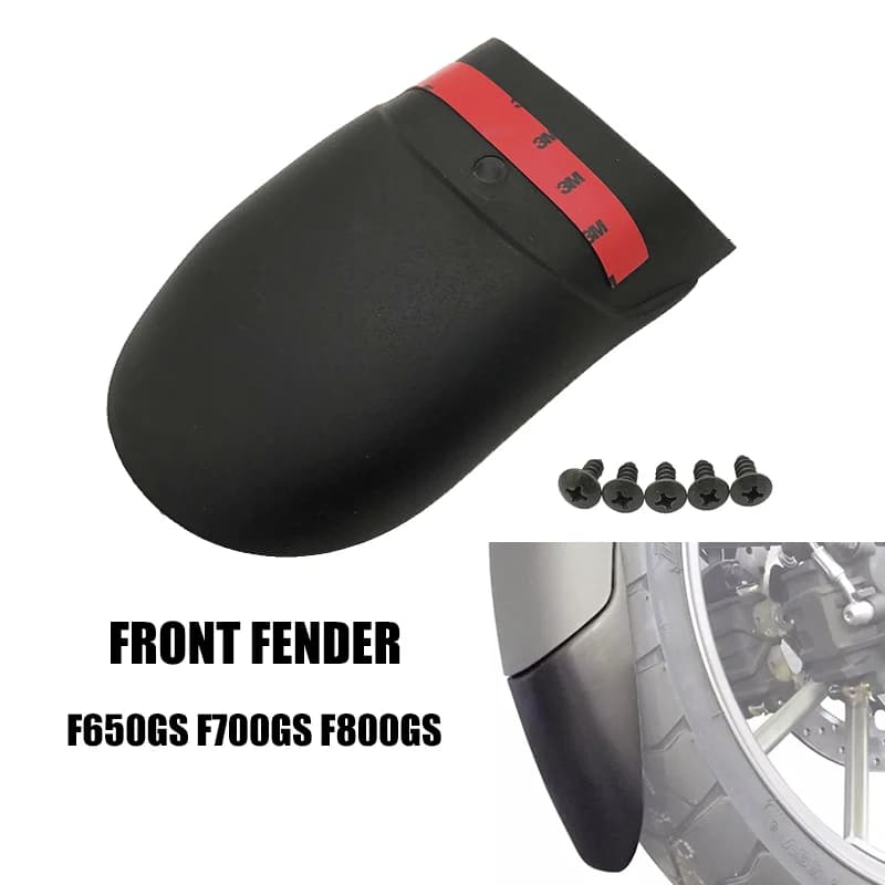 For BMW F700GS F650GS F 700GS F650 GS Motorcycle Front Fender Protector Extension Fender Mudguard Splash Guard Black