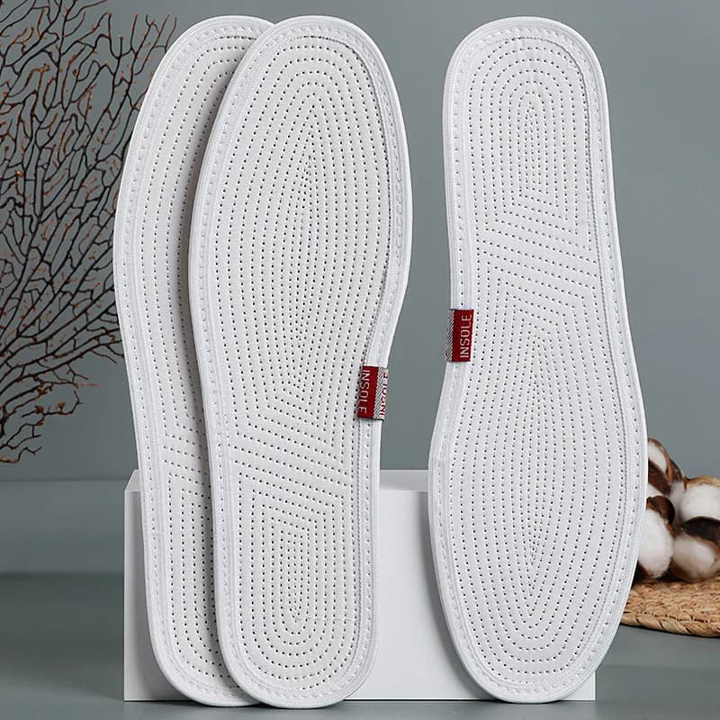 3 pairs of cotton soles with nine layers, sweat absorbent insert for men and women, breathable, deodorant, comfortable sole for durable sports shoes