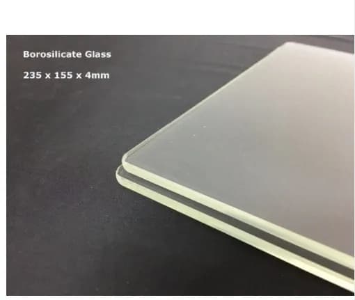Flashforge Dreamer, pro e Creatore di 235x155x4mm 3mm Vetro Borosilicato Letto di Stampa 3d Stampante CTC