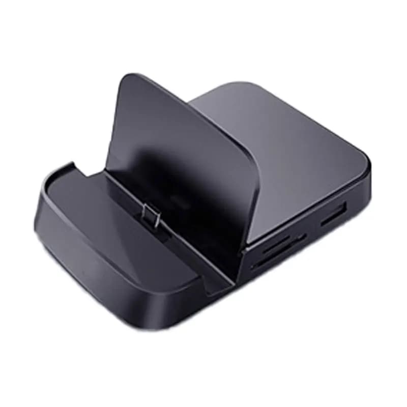 Type-C Smart HUB Docking Station, Projection Converter, Compatible with USB C to HDMI, Docking Station + Stand + Charger 3-in-1