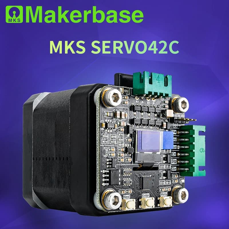 Makerbase MKS SERVO42C NEMA17 Driver del motore passo-passo ad anello chiuso Le parti della stampante 3D CNC impediscono di perdere passi per Gen_L SGen_L