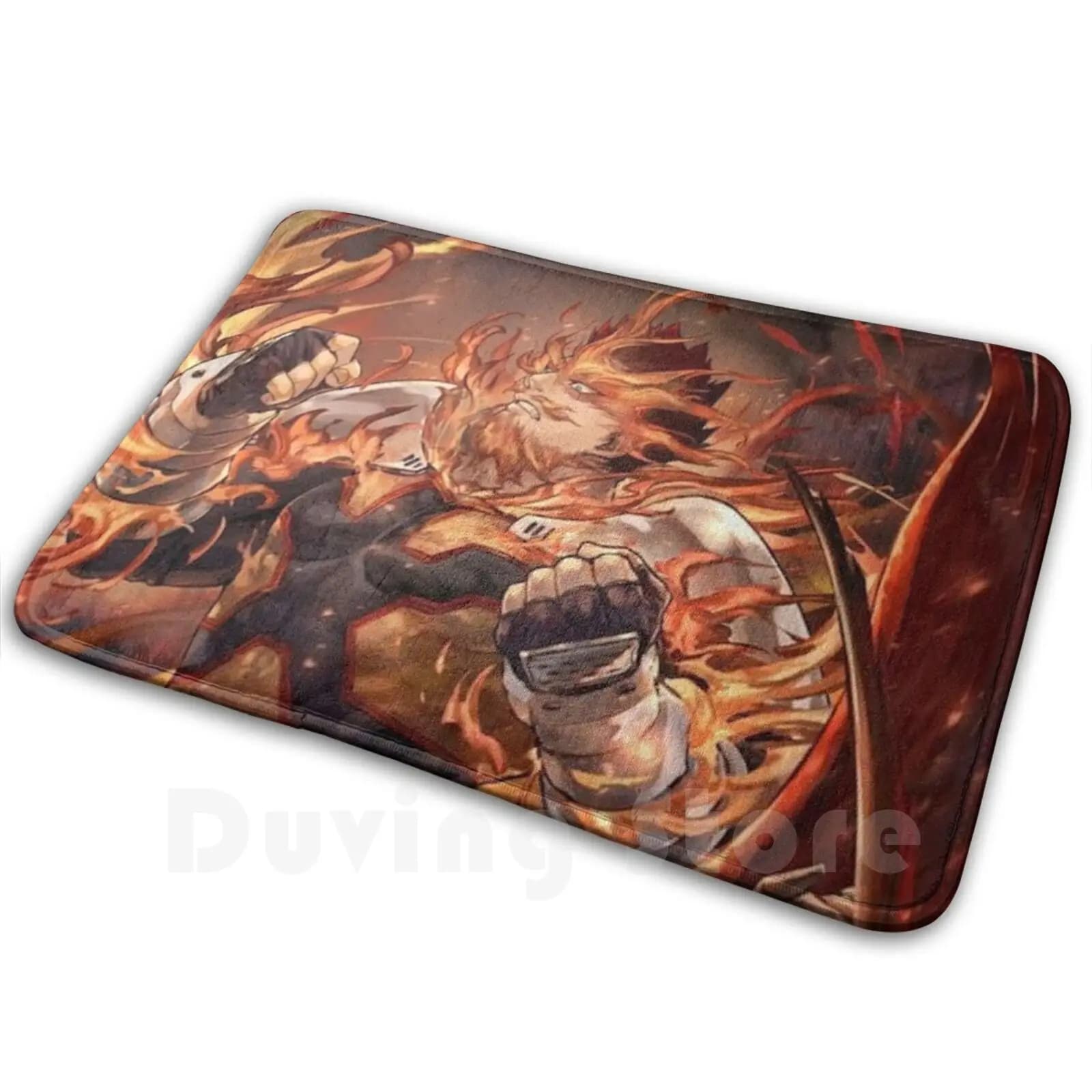 Endeavour And Hawks Tappetino Tappeto Tappetini antiscivolo Camera da letto Boku No Hero Academia Bnha Mha Anime All Might Deku Bakugo
