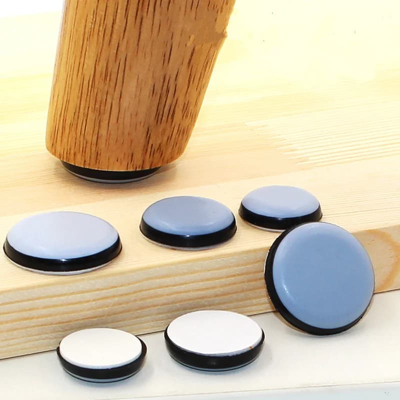 4-8 pz mobili slider Pad sedia in gomma basi per gambe tavolo angolo piedi protezione porta chiudi Buffer paraurti arresto cuscino Hardware