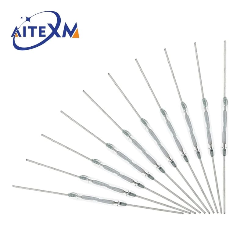 10pcs N/O Reed interruttore Magnetico 2*14mm Normalmente Aperto interruttore di Induzione Magnetica