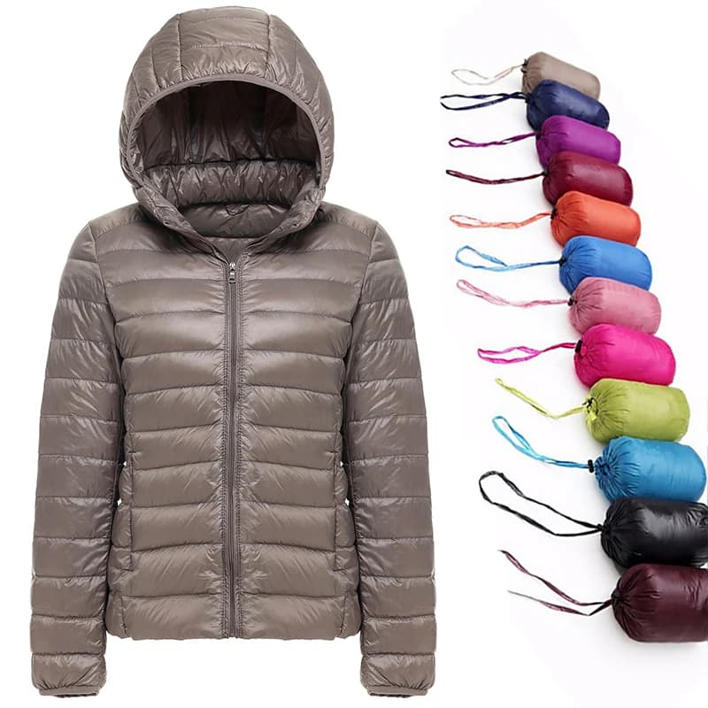 2025 New 90% Duck Down Jacket Women Autumn Winter Coat Lady Ultralight Down Jacket