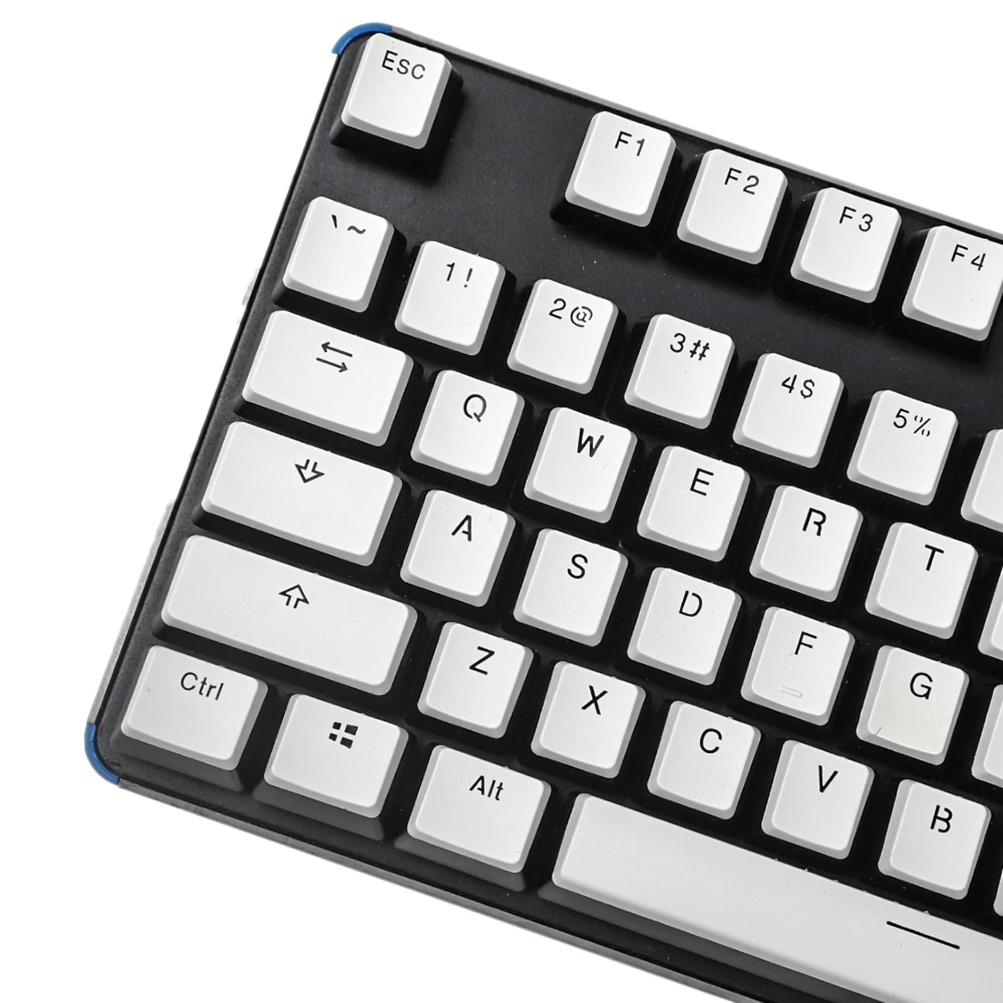 YMDK 104 108 PBT profilo OEM Doubleshot Coffee giallo bianco budino Keycap per tastiera meccanica MX Non lustro attraverso