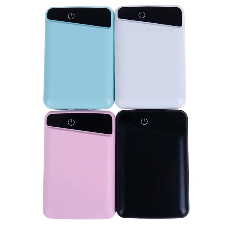 5V 1A 3 porte USB Kit custodia banca di alimentazione caricabatterie 3x18650 fai-da-te scatola esterna per telefoni cellulari accessori 4 colori