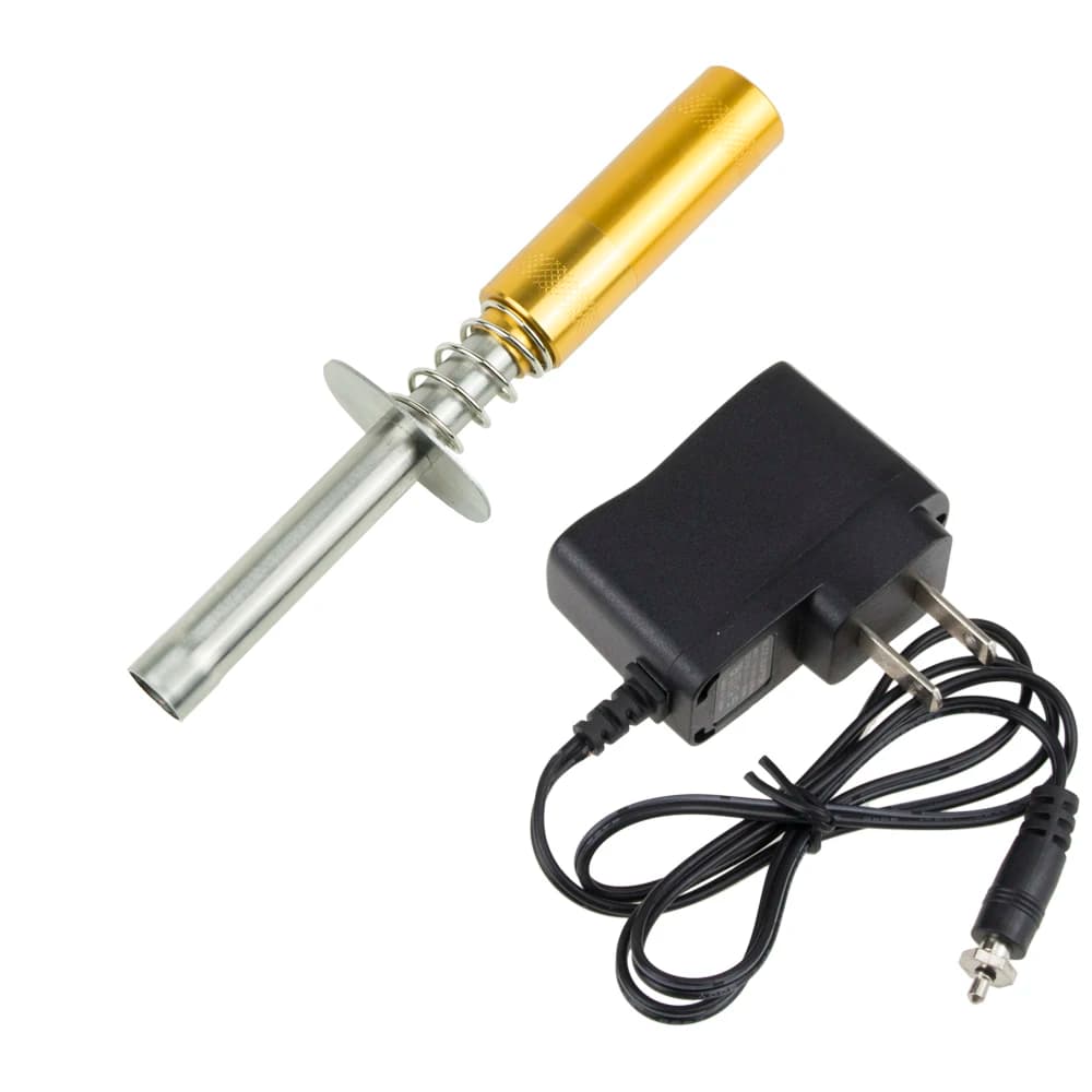 Nitro Starter Kit accenditore a candela con caricabatterie usa per HSP RedCat Nitro Powered RC Car AA batteria non inclusa