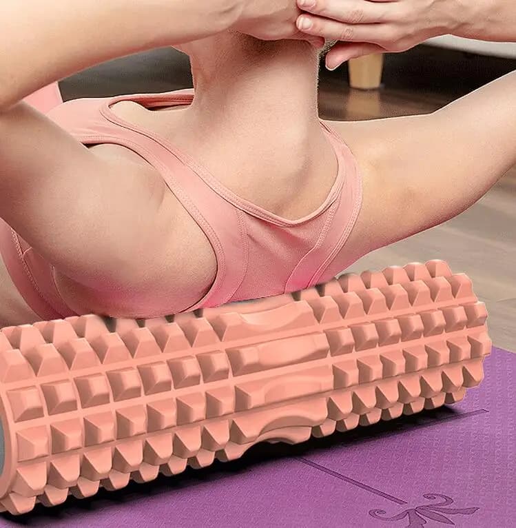 Yoga-mattone Schiuma Rullo Massaggio Colonna Attrezzature Fitness Pilates Palestra Muscolo Schiena Yoga Block Stick Body Relax