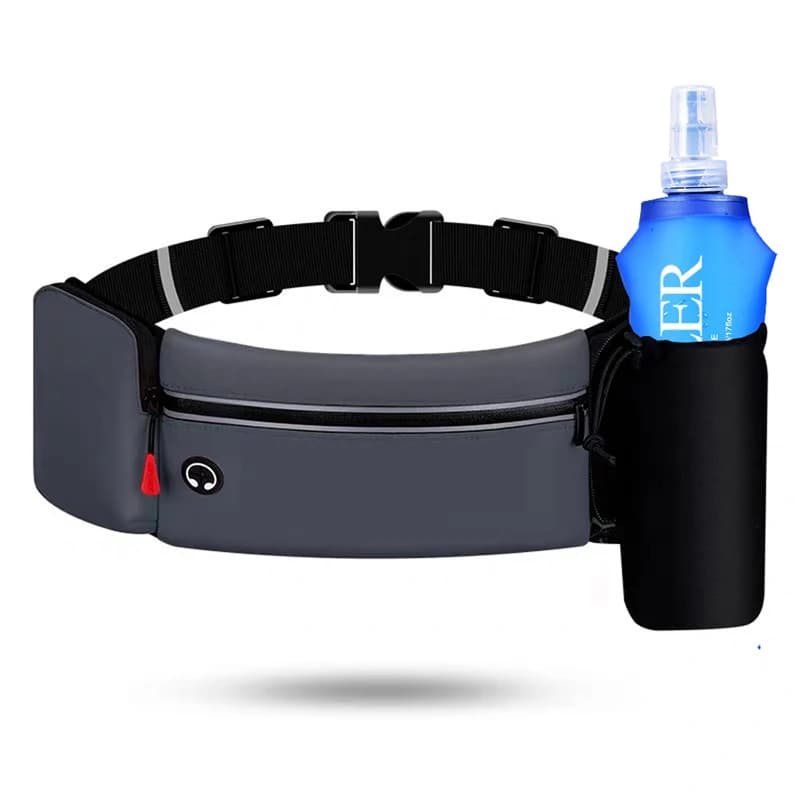 Breathable Marathon Jogging Cycling Running Bag Trail Moisturizing Belt Waist Bag Phone Door Water Bottles 500 ml