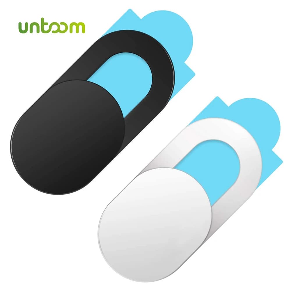 Untoom WebCam Cover Camera Universal Cover for iPad Pro iPhone Web Laptop Tablet Lenses for mobile phone Wall decal for privacy