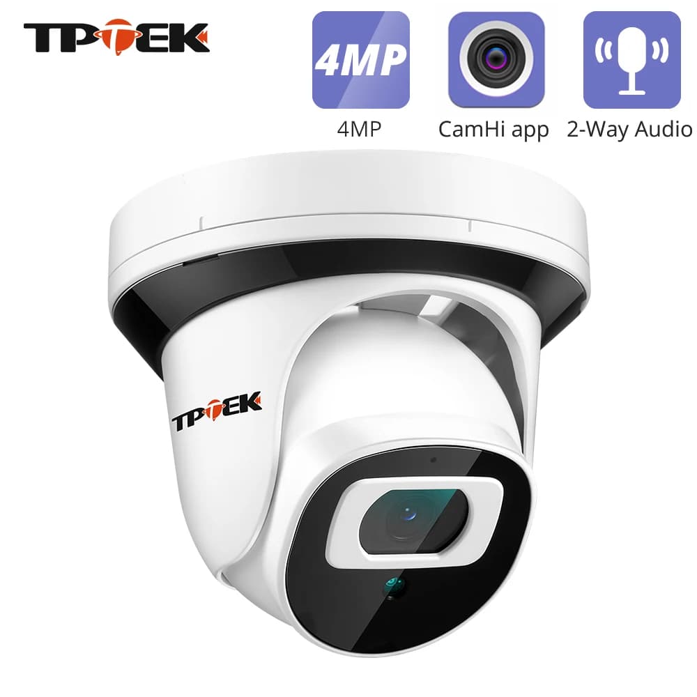 Telecamera IP Wifi da 4 MP Wi-Fi 2MP 1080P 2.8mm Telecamera di sorveglianza per interni domestici Protezione di sicurezza audio bidirezionale CamHipro CamHi Camara