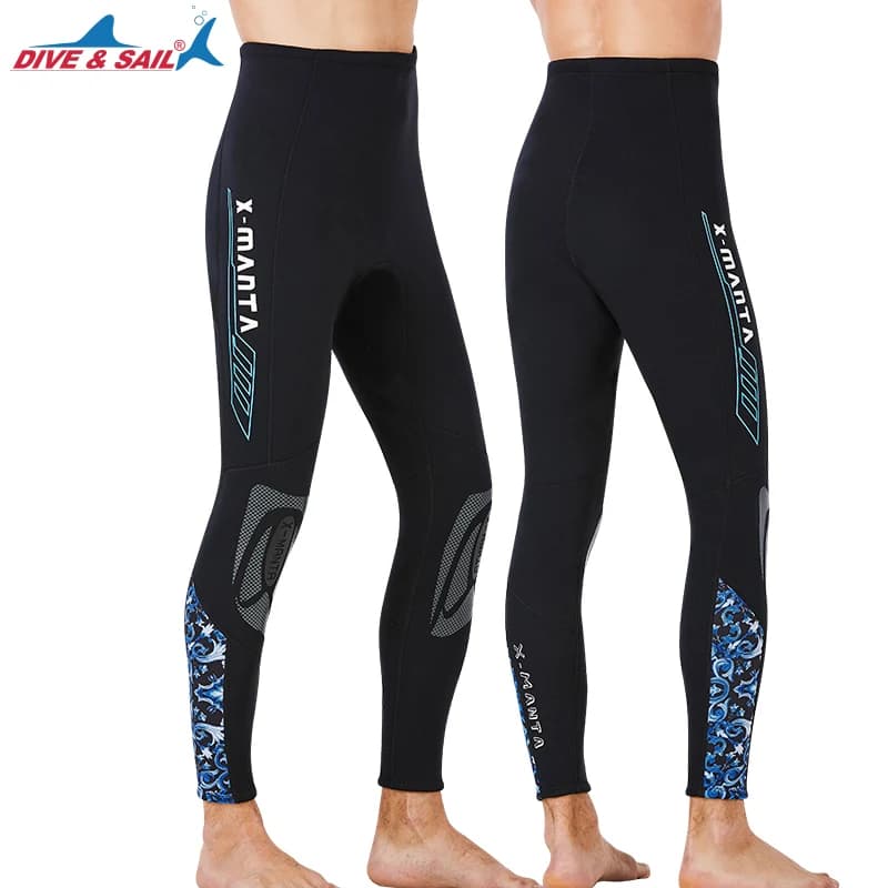 Pantaloni in neoprene da 1,5 mm Mute Uomo Donna Scuba Diving Pantaloni da surf Adulti Muta Leggings per kayak Canoa Immersioni Surf