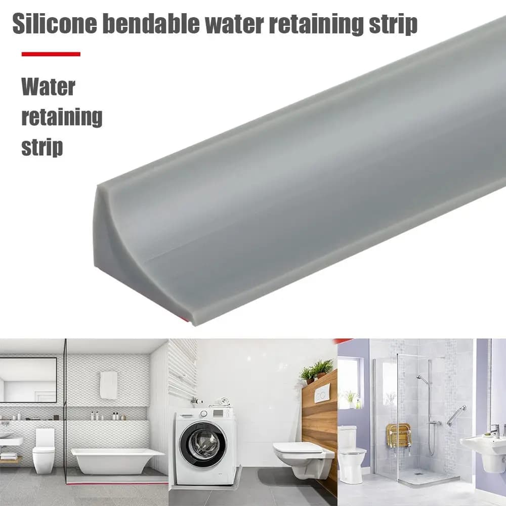 Diga per doccia Separazione asciutta e bagnata Barriera contro le inondazioni Striscia di tenuta inferiore della porta Striscia di ritenzione dell'acqua autoadesiva Tappo dell'acqua