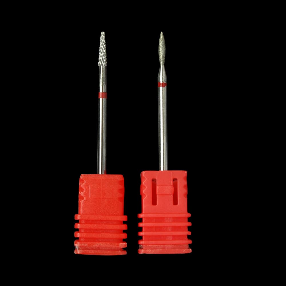 Punta da trapano per unghie in carburo di tungsteno per cuticole Frese elettriche per unghie per accessori per lime per unghie per macchine per manicure