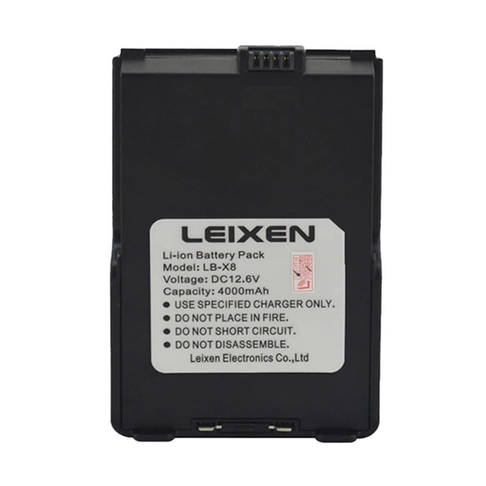 Batteria LEIXEN agli ioni di litio 4000mAh per UV-25D NOTE Radioamatori FM Radio bidirezionale Walkie Talkie a lunga distanza